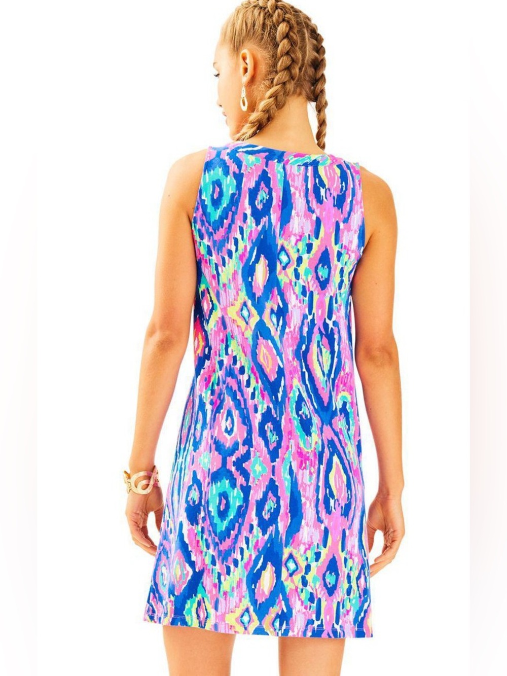 Lilly Pulitzer Gemma Dress in Multi Luminescent Sz M - Picture 4 of 13